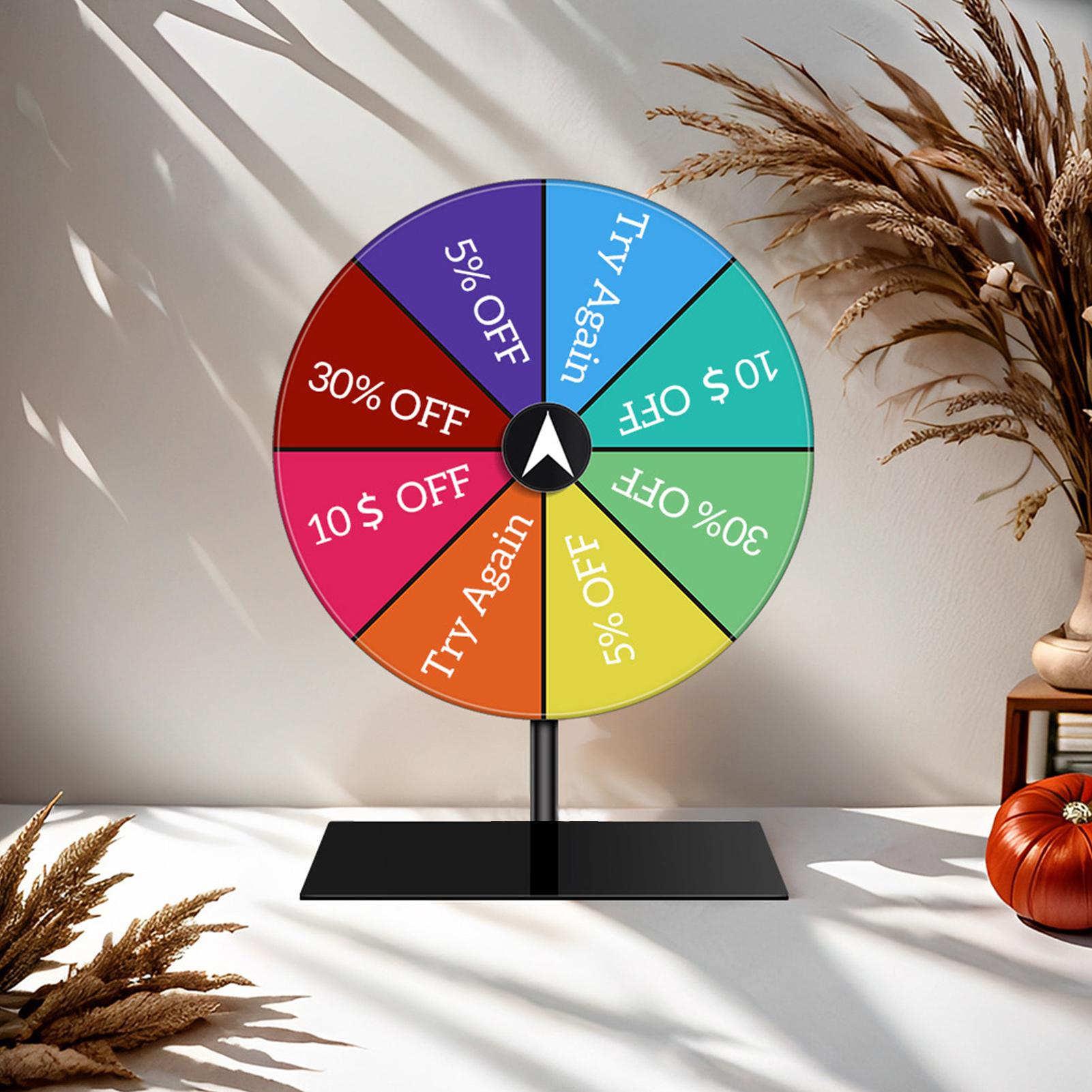 Party Games Spin The Wheel - Roda de Prêmios Giratória Apagável a