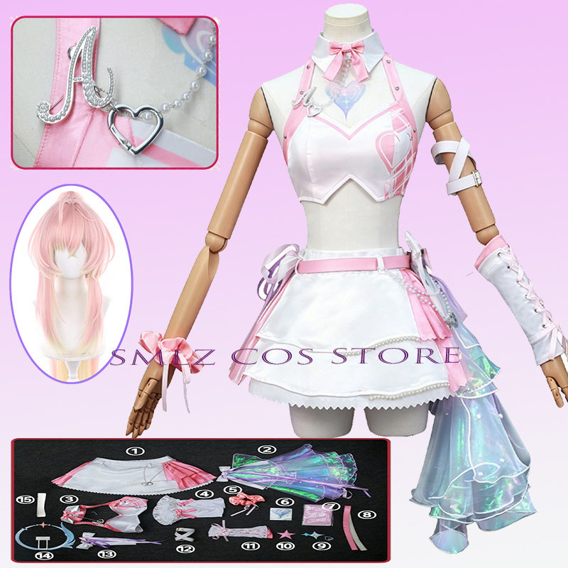 Party Games Youtube - Novo Conjunto de Fantasia Aemeath Cosplay