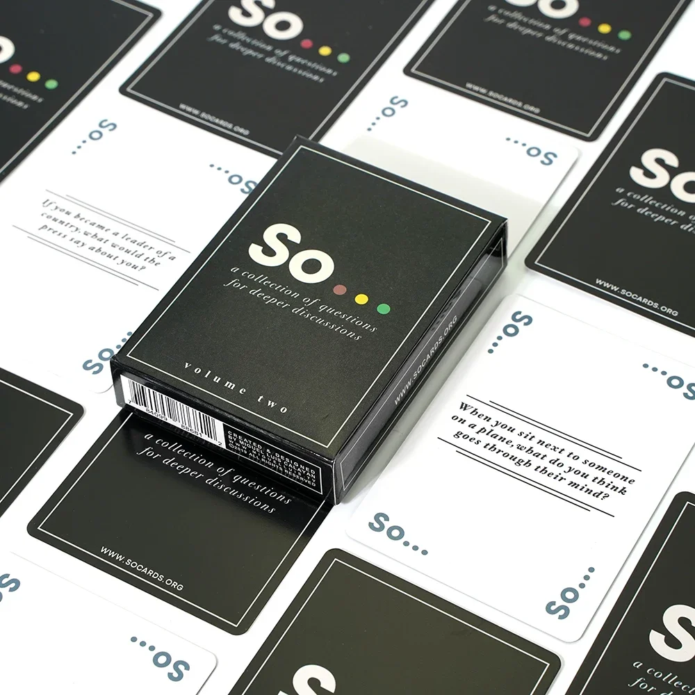 So Cards Conversation Starter  - Party Games Questions For Adults avaliação e preço