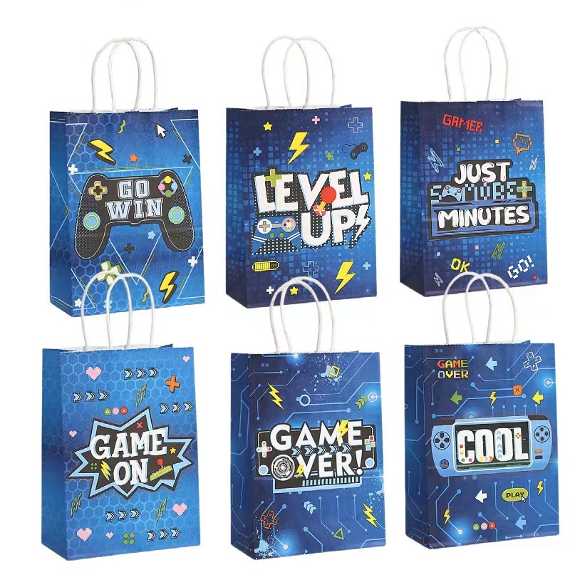 6/24 pçs videogame em tema sac - Party Games Quiz avaliação e preço
