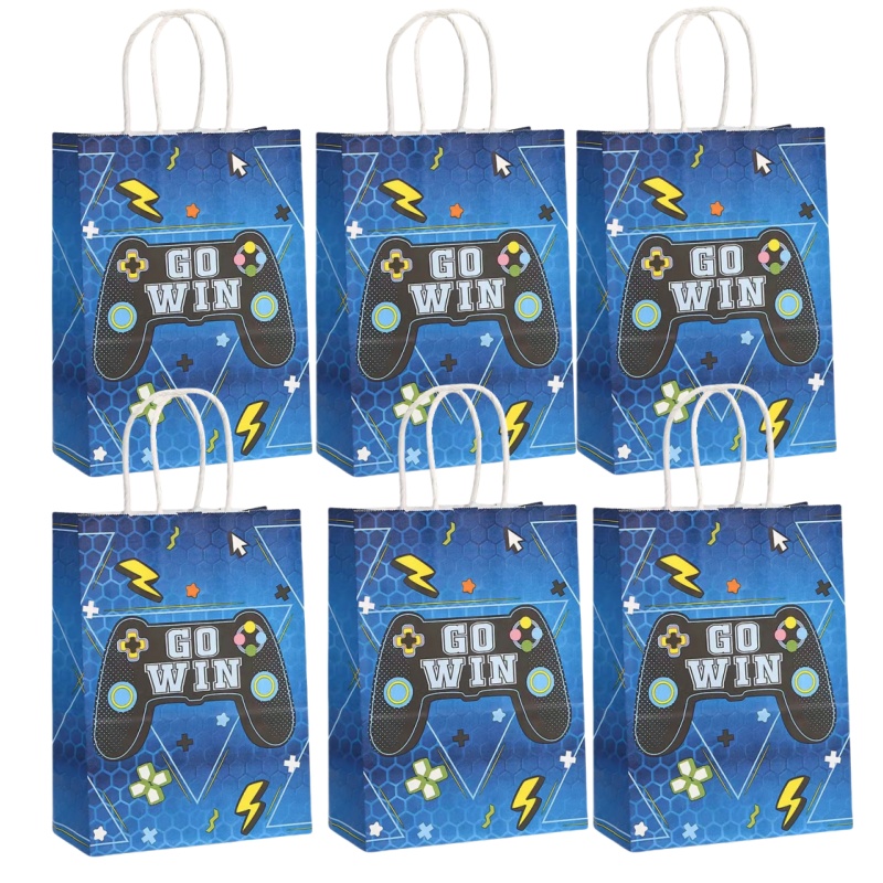 6/24 pçs videogame em tema sac - Party Games Quiz avaliação e preço