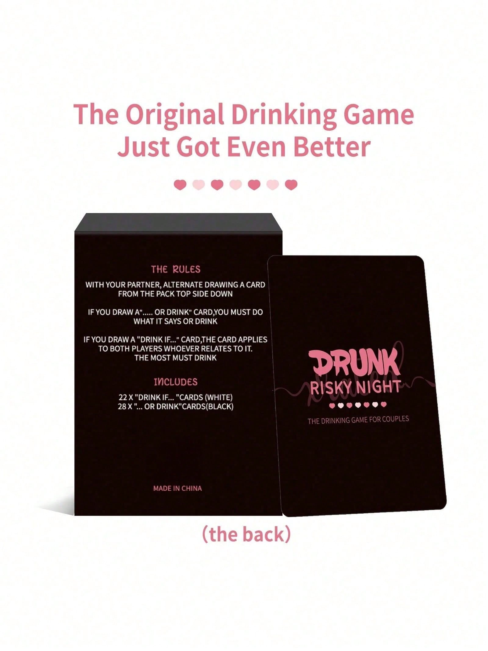 Jogo de Cartas Drunk Risky Nig - Party Games Entertainer avaliação e preço