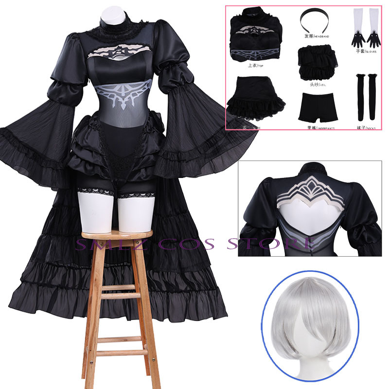 Anime No. Fantasia Cosplay 2B  - Party Games Kit avaliação e preço