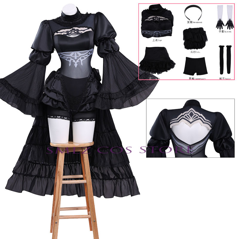 Anime No. Fantasia Cosplay 2B  - Party Games Kit avaliação e preço