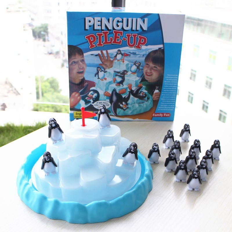 Brinquedo de Empilhar Pinguins - Party Games Quiz avaliação e preço