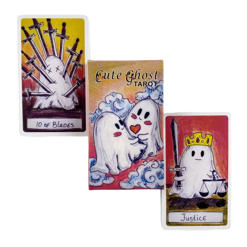 Baralho de tarô fantasma fofo, - Party Games Entertainer avaliação e preço