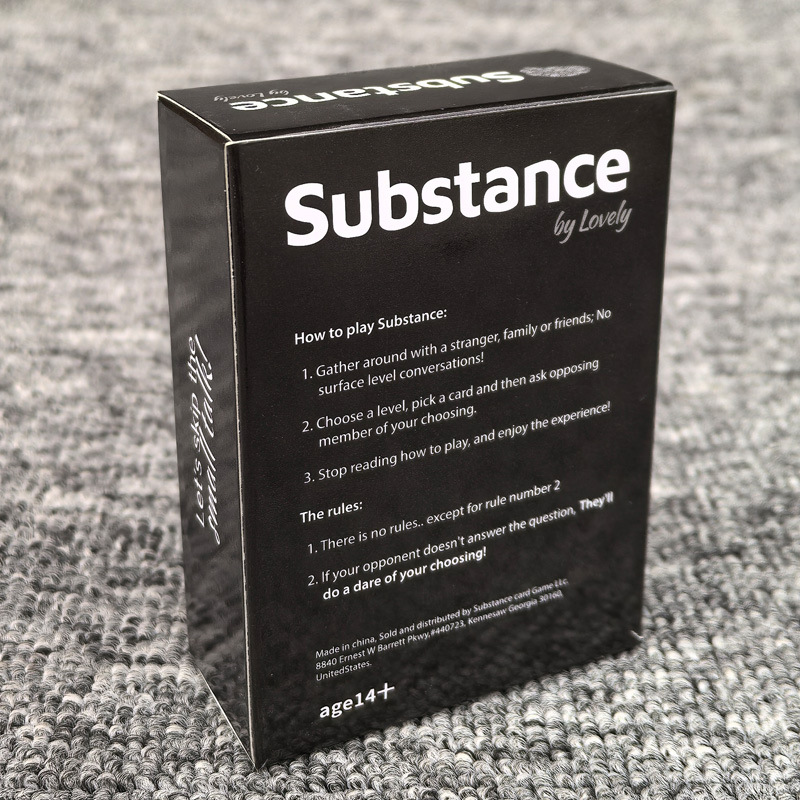 Substance by Lovely English Ed - Party Games Questions For Adults avaliação e preço