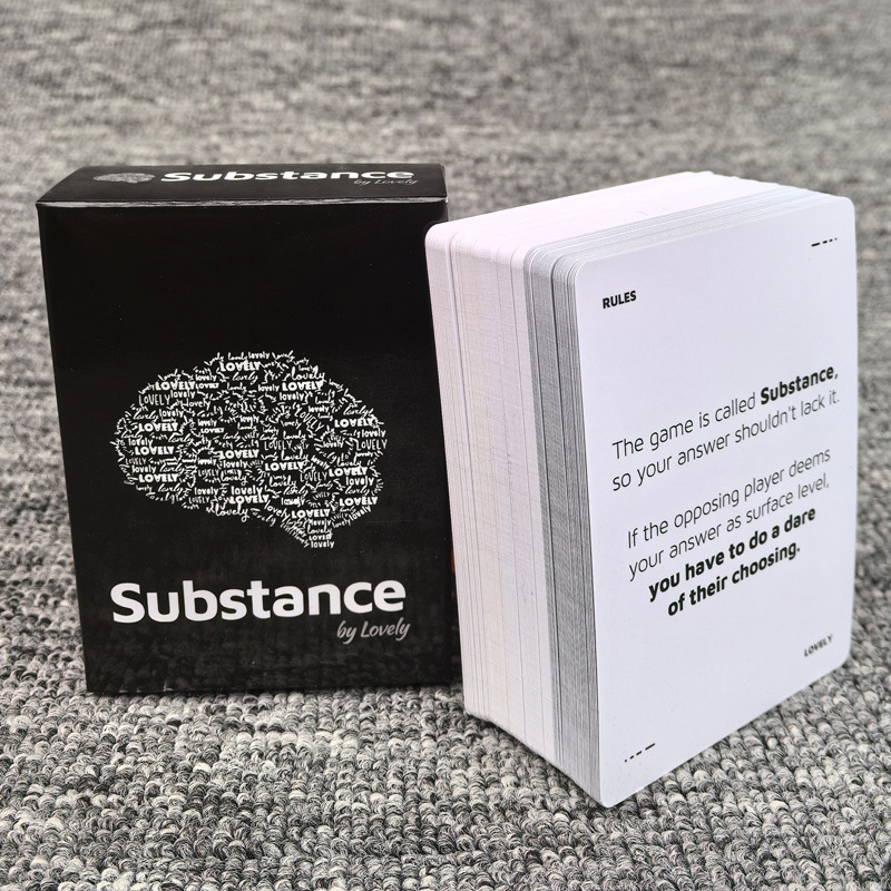Substance by Lovely English Ed - Party Games Questions For Adults avaliação e preço