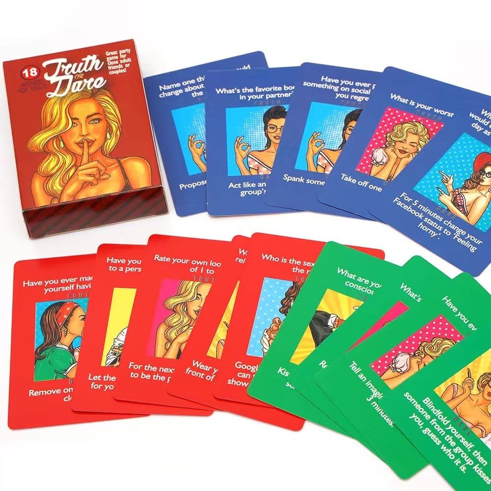 Cartão Truth Or Dare 100 pergu - Party Games Questions For Adults avaliação e preço