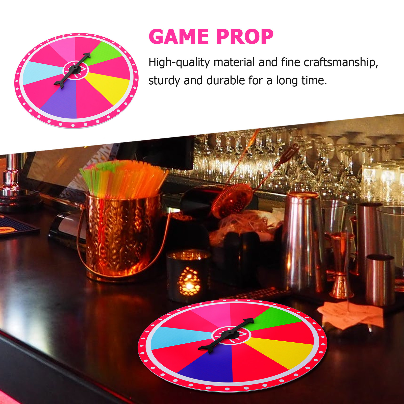 Roda de sorteio de prêmios par - Party Games Spin The Wheel avaliação e preço