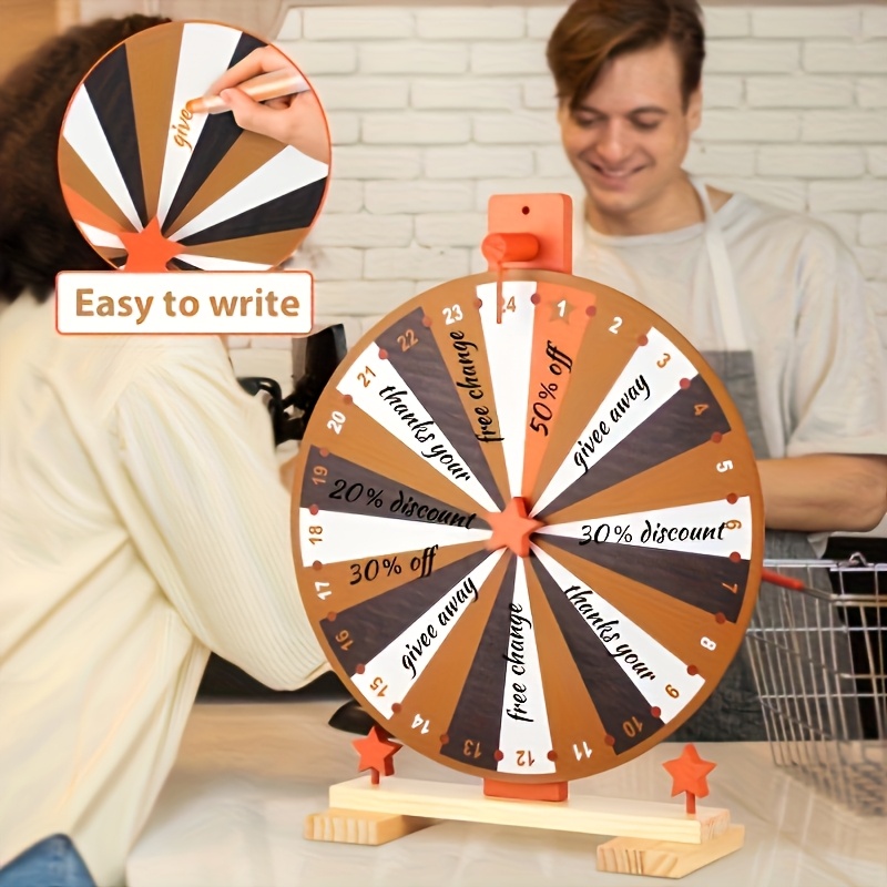 Roda de Prêmios Giratória de M - Party Games Spin The Wheel avaliação e preço